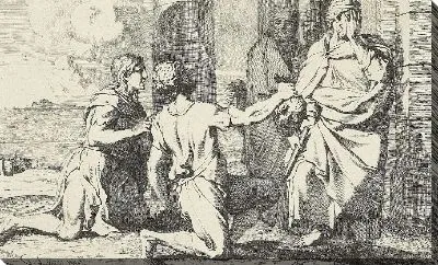 Цезарь отказывается от головы Помпея