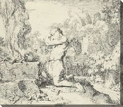 Картина Жертвоприношение Карна и Авеля