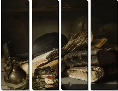 Картина Натюрморт с книгами