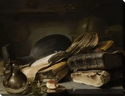 Натюрморт с книгами