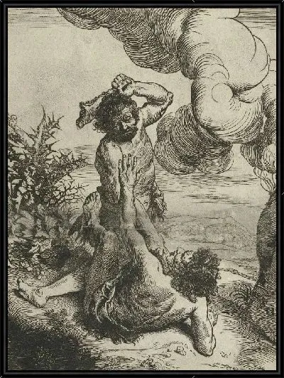 Картина Карн убивает Авеля