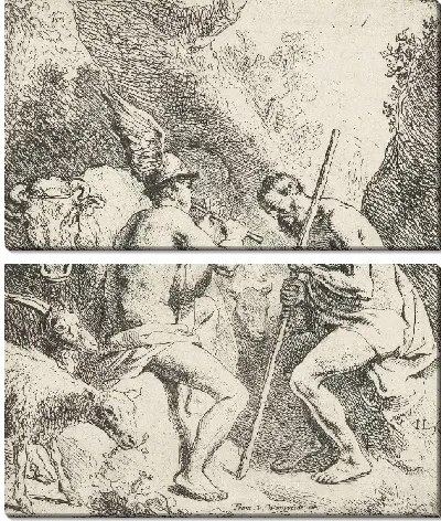 Меркурий усыпляет Аргуса, играя на флейте