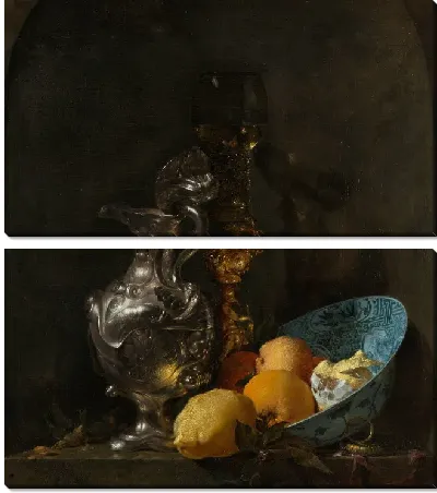 Натюрморт с серебряным кувшином