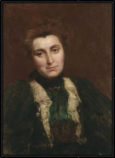Картина Зоя де Воутрин Уиндхэм (миссис Уолтер Лонт) Палмер (около 1865-1939)