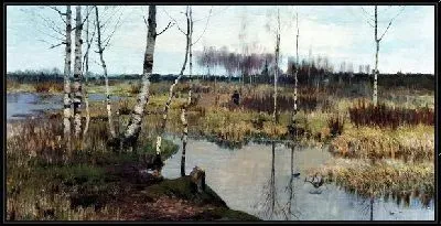 Картина Весенний пейзаж (Spring Landscape)