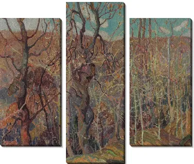 Картина Серебристый клубок