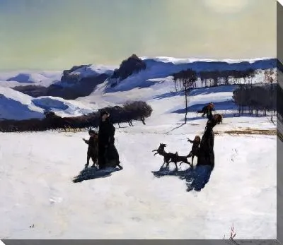 Снежные поля (зима в Беркшире)