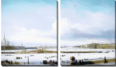 Катание на Неве (Driving on the Neva)