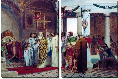 Картина Крещение князя Владимира (Baptism of Prince Vladimir)