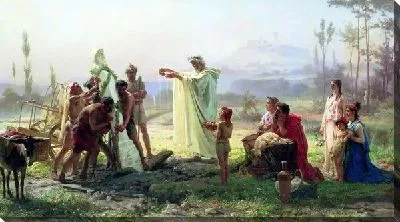 Картина Освящение гермы (Consecration herms)