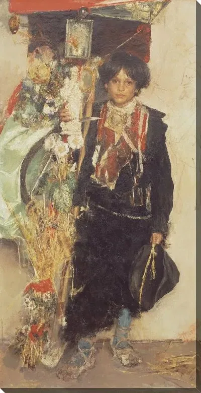 Картина Знаменосец фестиваля урожая