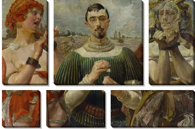 Картина Гамлет Польский - Портрет Александра Велопольского