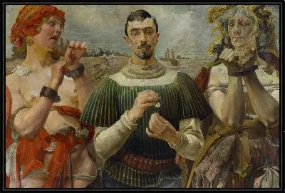 Картина Гамлет Польский - Портрет Александра Велопольского