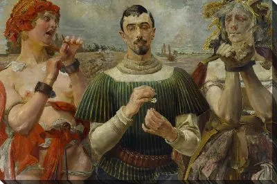 Картина Гамлет Польский - Портрет Александра Велопольского