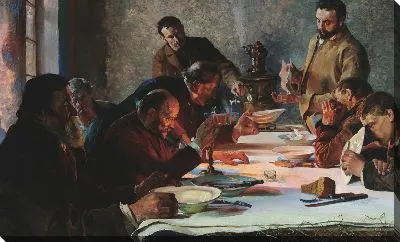 Картина Сочельник в Сибири