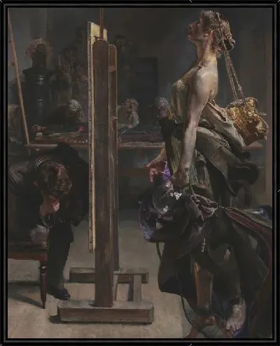 Картина Вдохновение художника