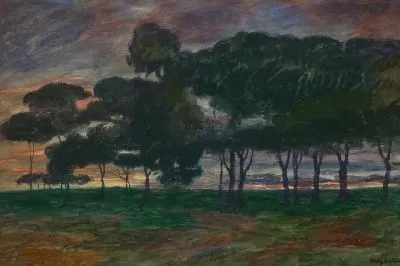 Картина Закат солнца