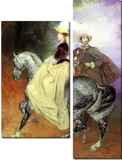 Картина Всадники (Riders)