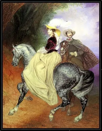 Картина Всадники (Riders)