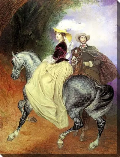 Картина Всадники (Riders)