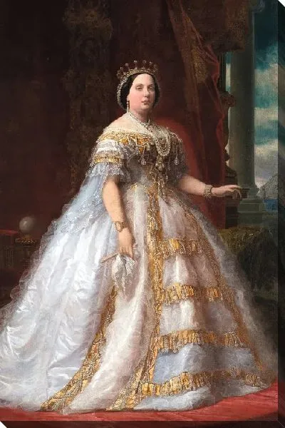 Картина Портрет Изабель II в роли графини Барселоны