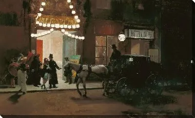 Картина Оставляя замаскированный бал