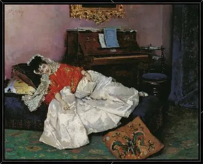 Чтение (Алин Массон)