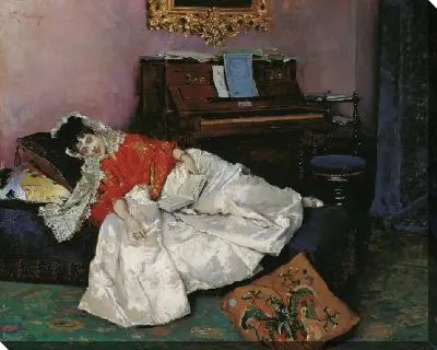 Картина Чтение (Алин Массон)