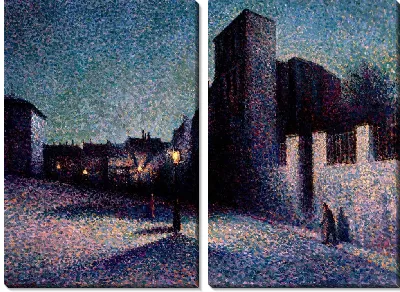Картина Рю Равиньян, Париж