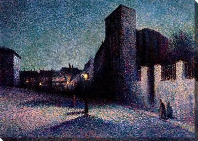 Картина Рю Равиньян, Париж