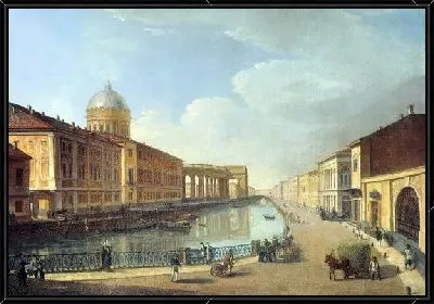 Картина Вид на Казанский собор (View of the Kazan Cathedral)