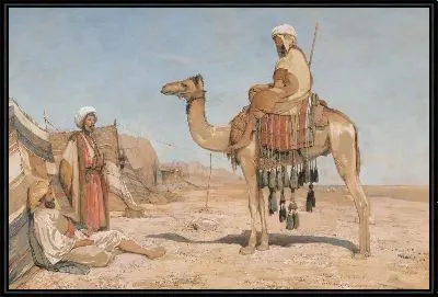 Лагерь бедуинов; или, бедуинские арабы