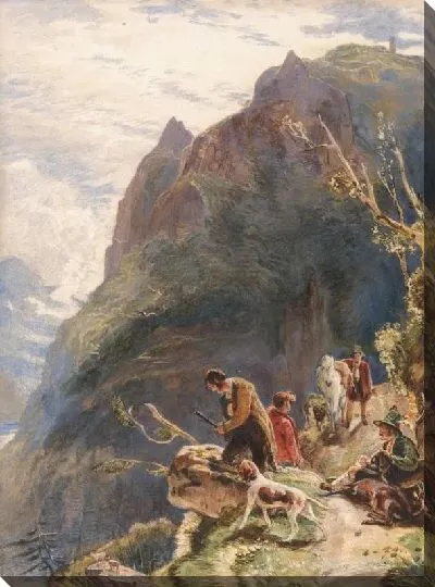 Картина Тирольские охотники