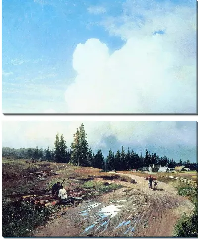 Картина После грозы (After the Storm)