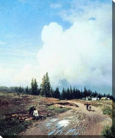 Картина После грозы (After the Storm)