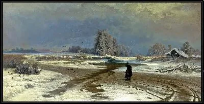 Картина Оттепель