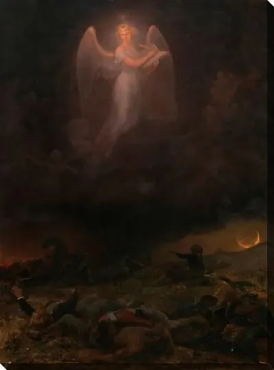 Картина Ангел на поле битвы