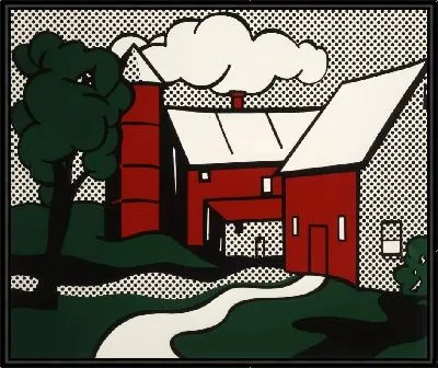 Красный сарай