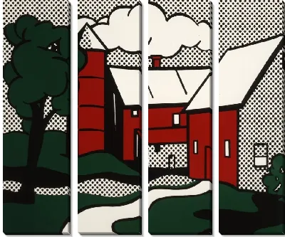 Красный сарай