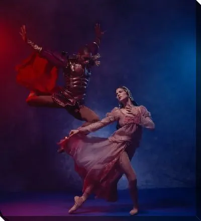 Сандра Браун и Десмонд Ричардсон в Отелло.