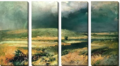 Картина Волжские лагуны