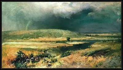 Картина Волжские лагуны