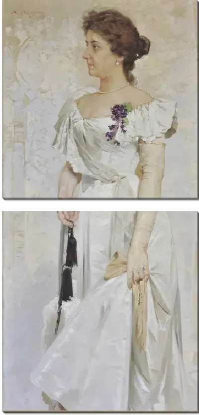 Картина Портрет Марианти Л. Шарилау