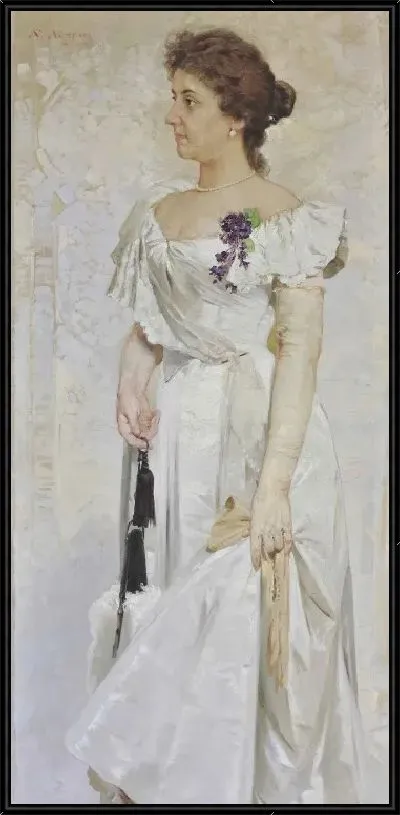 Картина Портрет Марианти Л. Шарилау