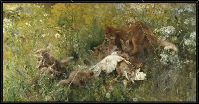 Картина Семья Фокс