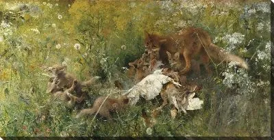 Картина Семья Фокс