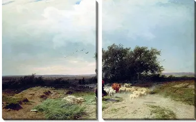 Картина Возвращение стада (Return of the Herd)
