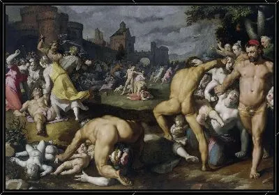 Картина Расправа над невинными