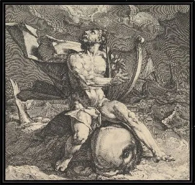 Арион на дельфине