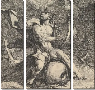 Арион на дельфине